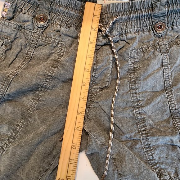 Anthropologie, Women's Jogger Pant, Size 25, Green, accent Trim, Casual, Relaxed - Picture 11 of 13